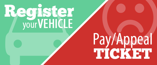 Register your Vehicle - Pay/Appeal Ticket